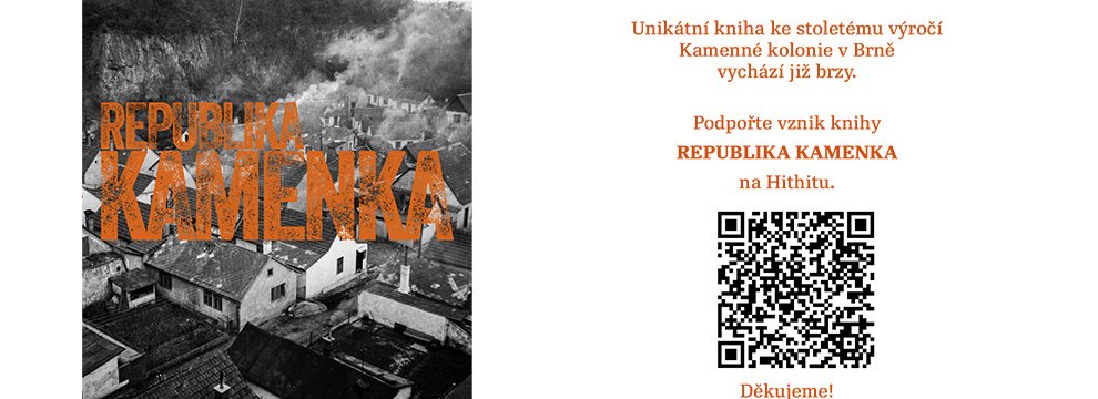 Republika Kamenka - vydání knihy o Kamenné kolonii v Brně