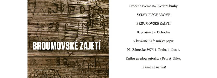 uvedení knihy Broumovské zajetí
